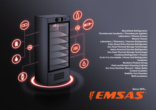 EMSAS- ECI/EAJ Series Platelet Incubators&Agitators Brochure