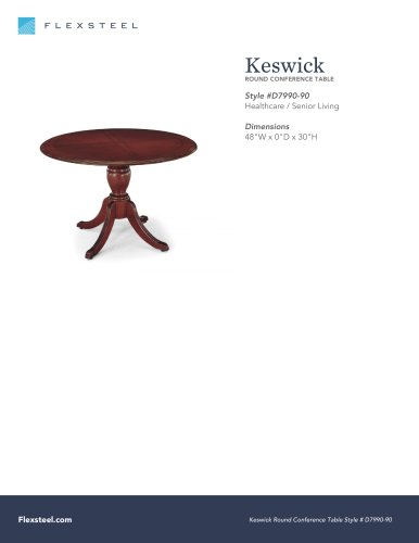 Keswick: ROUND CONFERENCE TABLE | 48"W x 0"D x 30"H