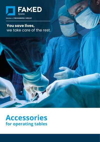 Accessories for operating tables