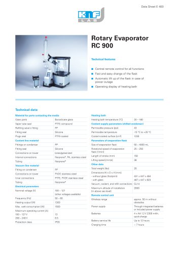 Rotary Evaporator RC 900