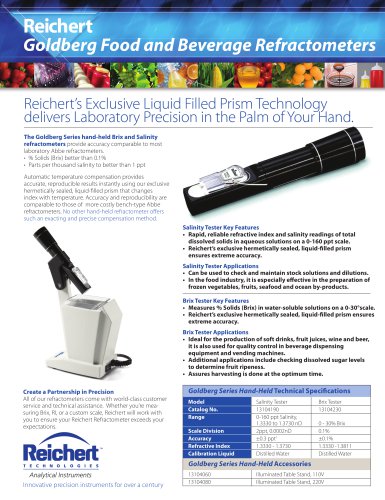 Goldberg Salinity Handheld Brochure