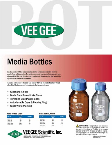 Media Bottles