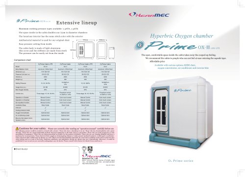 Hyperbaric Cuboid Chamber