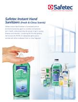 Instant Hand Sanitizer (Citrus Scent)