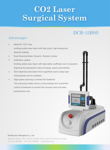 CO2 LASER SYSTEM - DCR 15 B