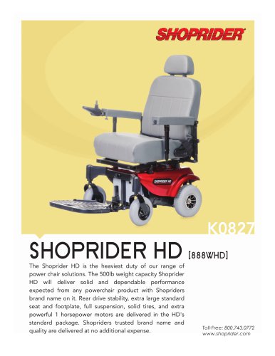 Shoprider HD